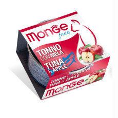 Monge Tuna & Apple Wet Food For Cats 清新水果系列-吞拿魚配蘋果貓罐頭 80g